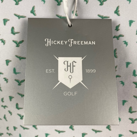 NEW Hickey Freeman Stretch Golf Polo Birds XXL $94 - Picture 5 of 9
